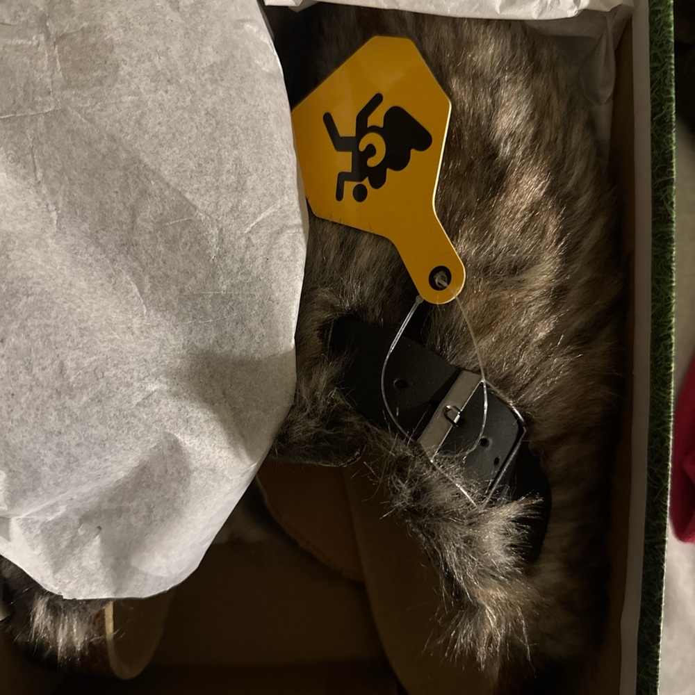 Faux Fur and Leather Boots